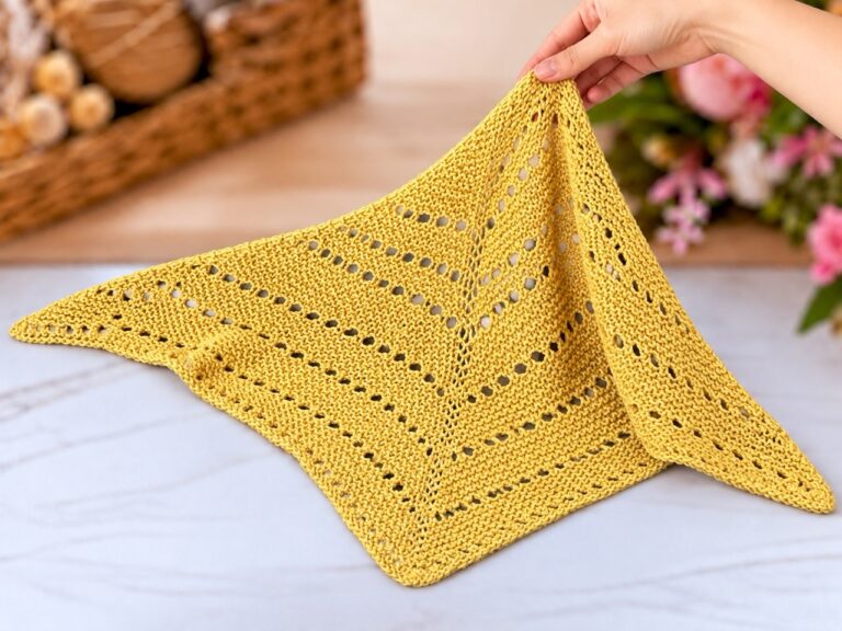 Create a Timeless Accessory with “An Italian Bandana” Knitting Pattern