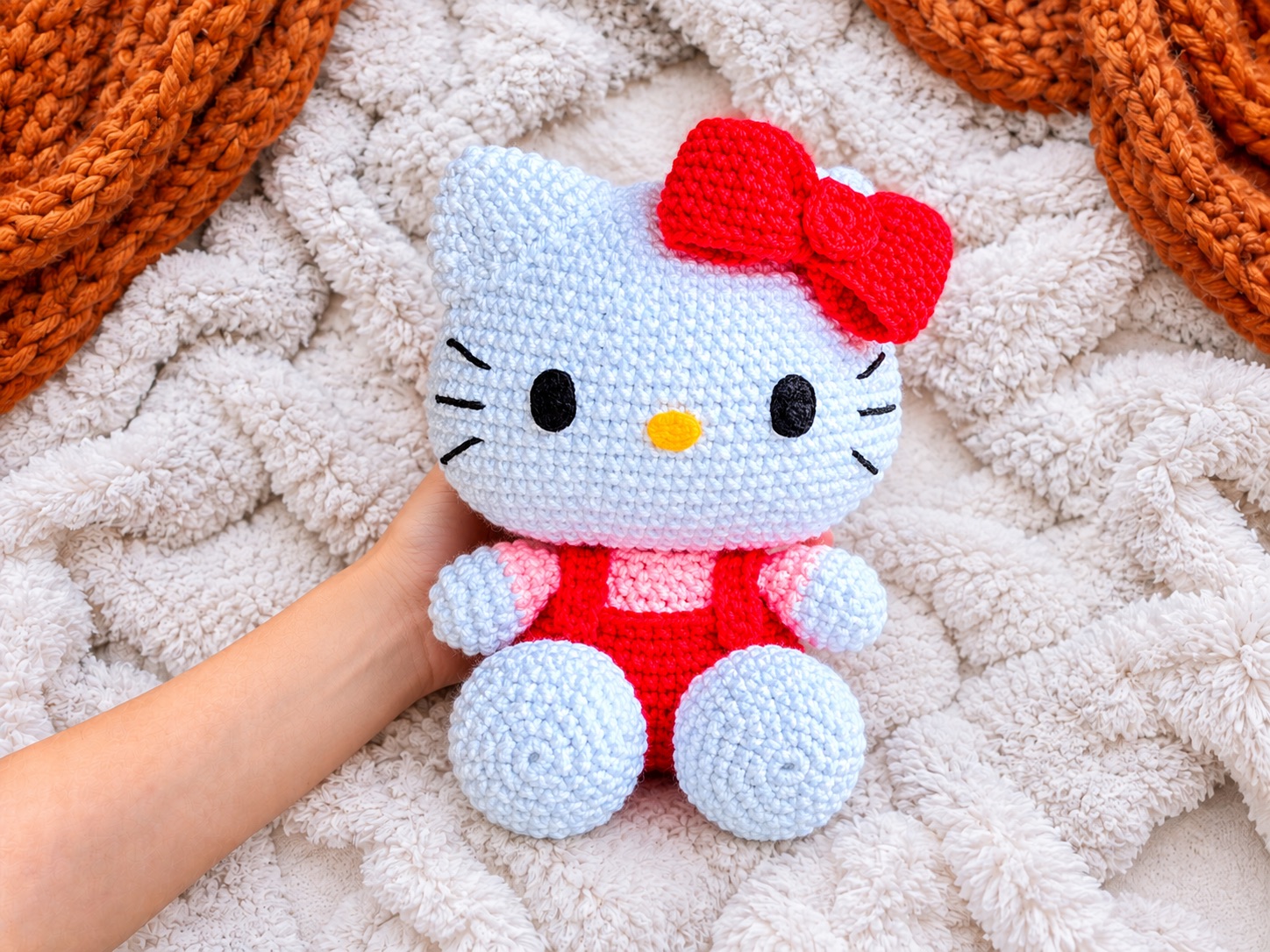 Crochet Hello Kitty Amigurumi Pattern