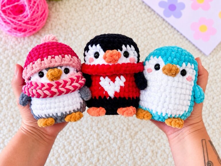 Free Crochet Mini Penguin Pattern