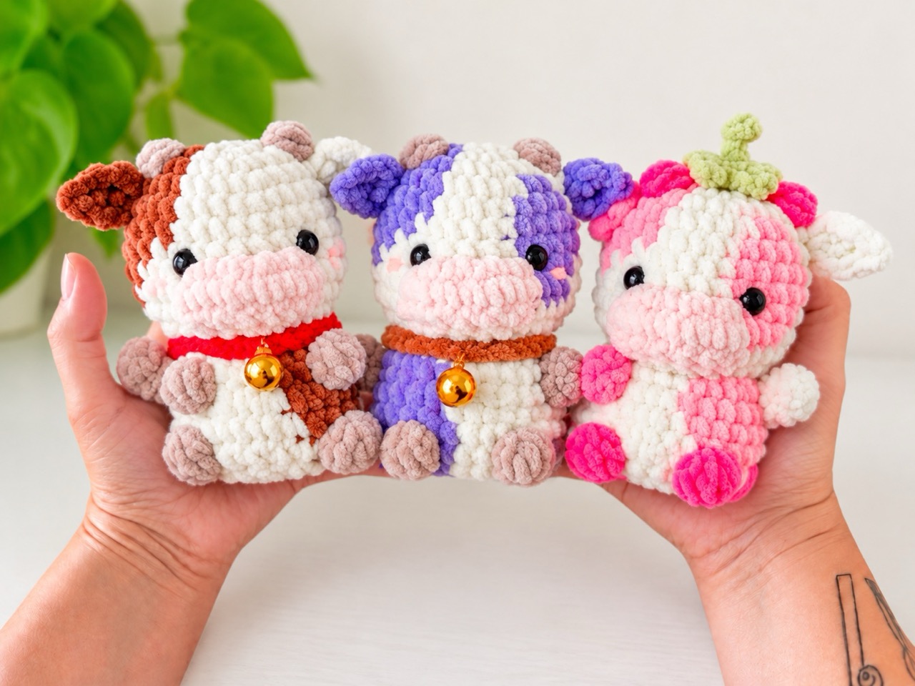 Crochet Pattern Mini Cow